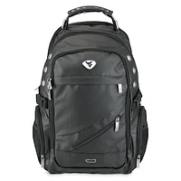 Black West Virginia Mountaineers Executive Backpack