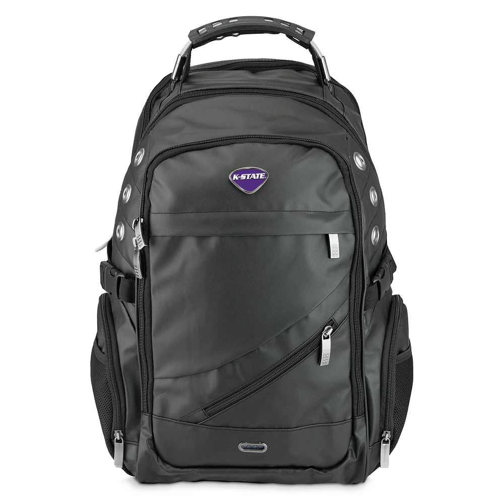 Black Kansas State Wildcats Executive Backpack