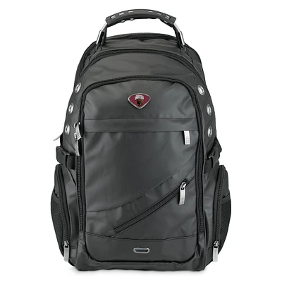Black Montana Grizzlies Executive Backpack
