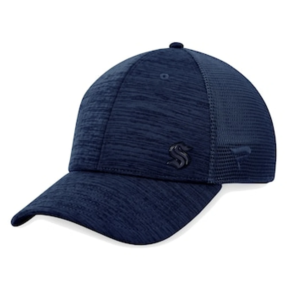 Men's Fanatics Deep Sea Blue Seattle Kraken Authentic Pro Road Flex Hat