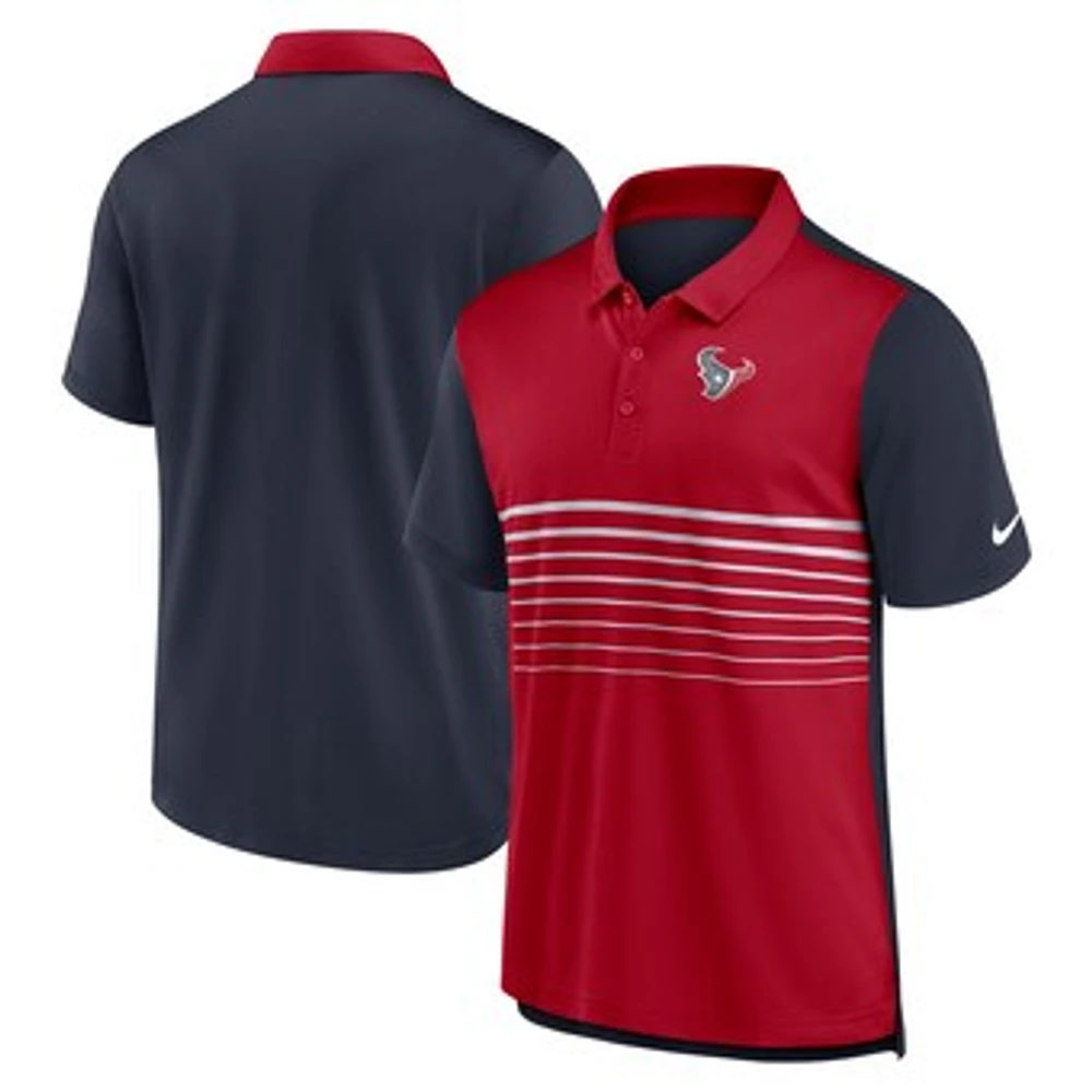 Men's Nike Navy/Red Houston Texans Fashion Performance Polo