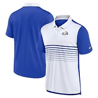 Men's Nike Royal/White Los Angeles Rams Fashion Performance Polo