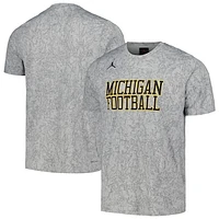 Men's Jordan Brand Gray Michigan Wolverines Practice Team Performance T-Shirt