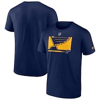 Men's Fanatics Navy St. Louis Blues Authentic Pro Core Collection Secondary T-Shirt