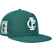 Men's Physical Culture Green Independent Pleasure Club of New Jersey Black Fives Fitted Hat