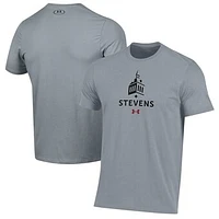 Men's Under Armour Stevens Institute of Technology Ducks Primary Performance T-Shirt