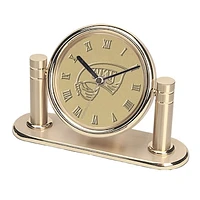 Gold Western Kentucky Hilltoppers Arcadia Desk Clock