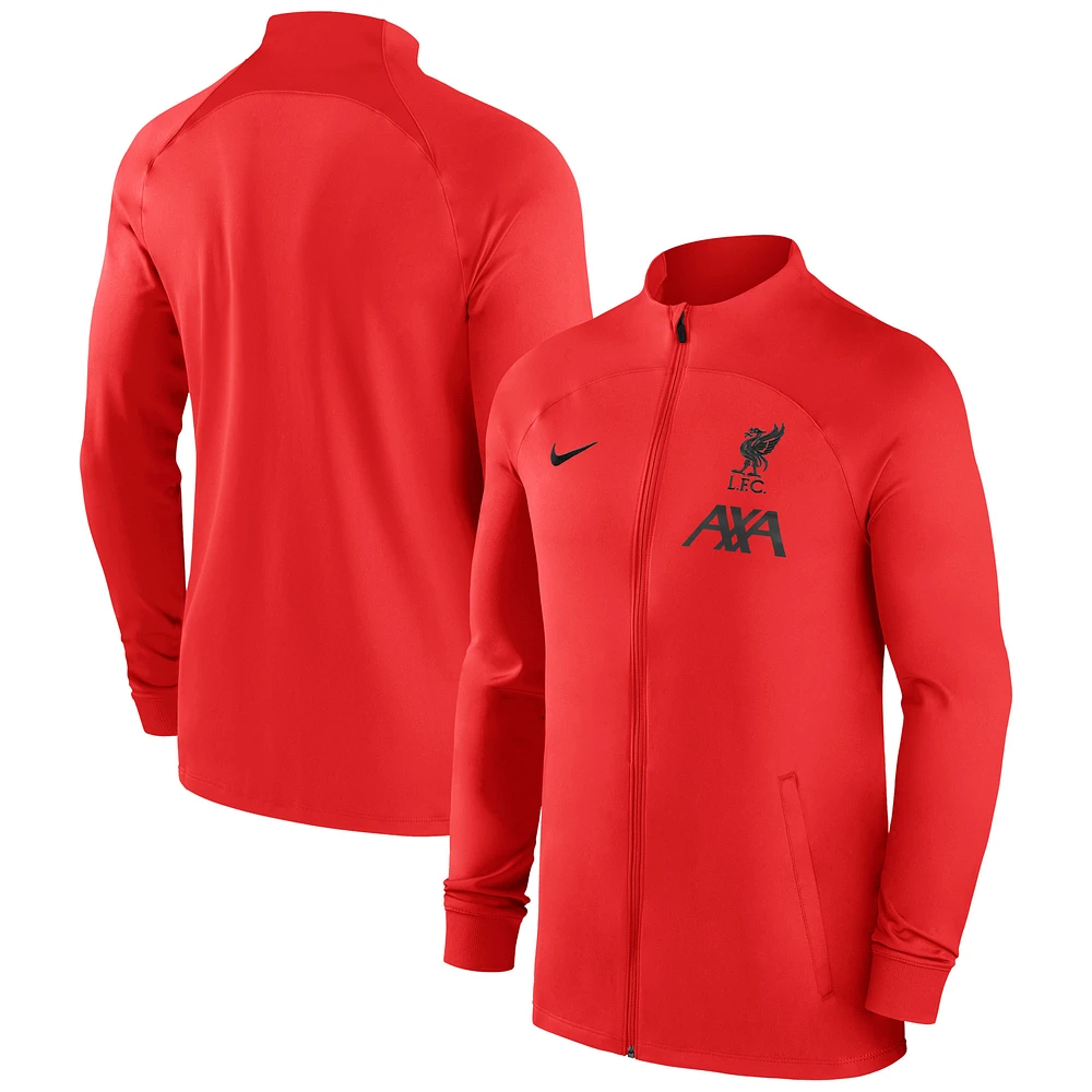 Men's Nike Red Liverpool Performance Strike Track Full-Zip Jacket