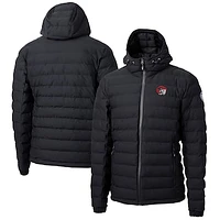 Men's Cutter & Buck  Black Winston-Salem State Rams Mission Ridge Repreve Eco Insulated Puffer Full-Zip Jacket