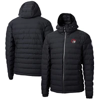 Men's Cutter & Buck  Black Winston-Salem State Rams Mission Ridge Repreve Eco Insulated Puffer Full-Zip Jacket