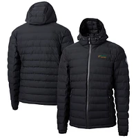 Men's Cutter & Buck  Black Florida A&M Rattlers Mission Ridge Repreve Eco Insulated Puffer Full-Zip Jacket