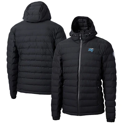 Men's Cutter & Buck  Black MTSU Blue Raiders Mission Ridge Repreve Eco Insulated Puffer Full-Zip Jacket