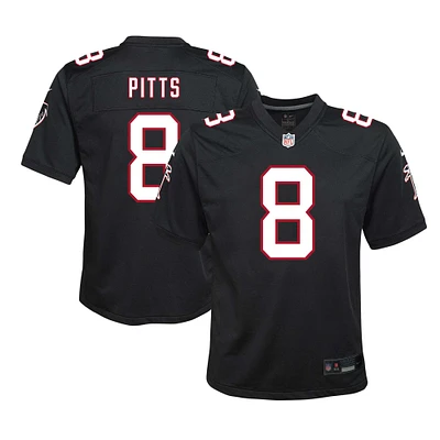 Youth Nike Kyle Pitts Sr. Black Atlanta Falcons Alternate Game Jersey