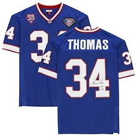 Thurman Thomas Buffalo Bills Autographed Blue Mitchell & Ness Authentic Jersey with "HOF 2007" Inscription