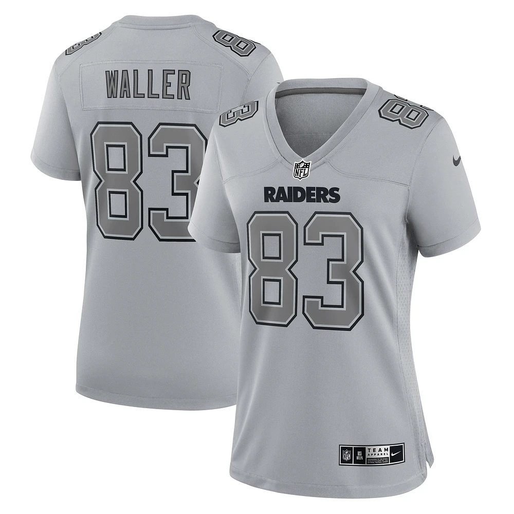 Women's Nike Darren Waller Gray Las Vegas Raiders Atmosphere Fashion Game Jersey