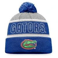 Men's Top of the World Royal Florida Gators Cuffed Knit Hat with Pom