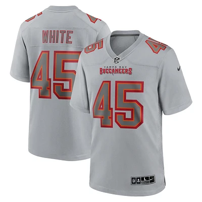 Men's Nike Devin White Gray Tampa Bay Buccaneers Atmosphere Fashion Game Jersey