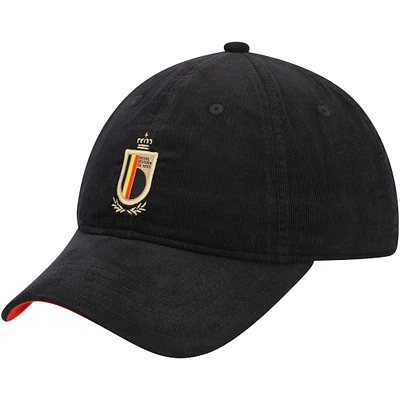 Men's adidas Black Belgium National Team Winter Adjustable Hat