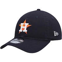 Men's New Era Navy Houston Astros Logo Replica Core Classic 9TWENTY Adjustable Hat