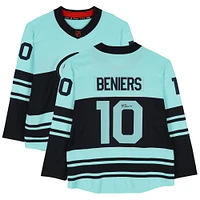 Matty Beniers Seattle Kraken Autographed 2022-23 Special Edition 2.0 Fanatics Breakaway Jersey