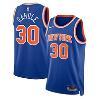 Unisex Nike Julius Randle Blue New York Knicks Swingman Jersey - Icon Edition