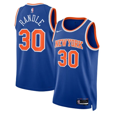 Unisex Nike Julius Randle Blue New York Knicks Swingman Jersey - Icon Edition