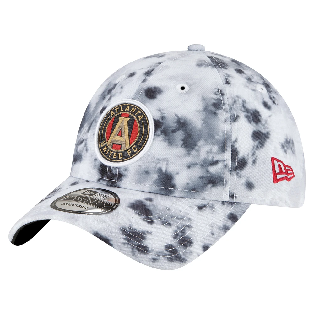 Women's New Era Black Atlanta United FC Tie-Dye 9TWENTY Adjustable Hat