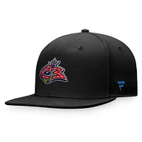 Men's Fanatics Black Columbus Blue Jackets Special Edition Fitted Hat