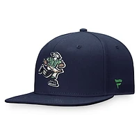 Men's Fanatics Navy Vancouver Canucks Reverse Retro Fitted Hat