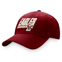 Men's Top of the World Maroon Boston College Eagles Slice Adjustable Hat