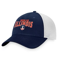 Men's Top of the World Navy Illinois Fighting Illini Breakout Trucker Snapback Hat