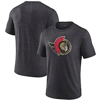 Men's Fanatics Black Ottawa Senators NHL Special Edition Tri-Blend T-Shirt