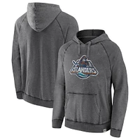 Men's Fanatics Charcoal New York Islanders Special Edition 2.0 Weathered Pullover Hoodie