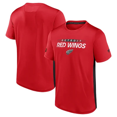 Men's Fanatics Red Detroit Wings  Special Edition 2.0 Authentic Pro Tech T-Shirt