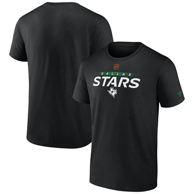 Men's Fanatics  Black Dallas Stars Special Edition 2.0 Authentic Pro T-Shirt