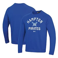 Men's Under Armour Royal Hampton Pirates All Day Fleece Pullover Sweatshirt