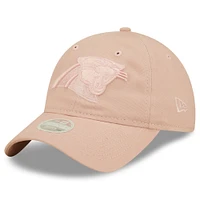 Women's New Era Pink Carolina Panthers Core Classic 2.0 Tonal 9TWENTY Adjustable Hat