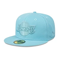 Men's New Era Blue Los Angeles Lakers Color Pack 59FIFTY Fitted - Hat