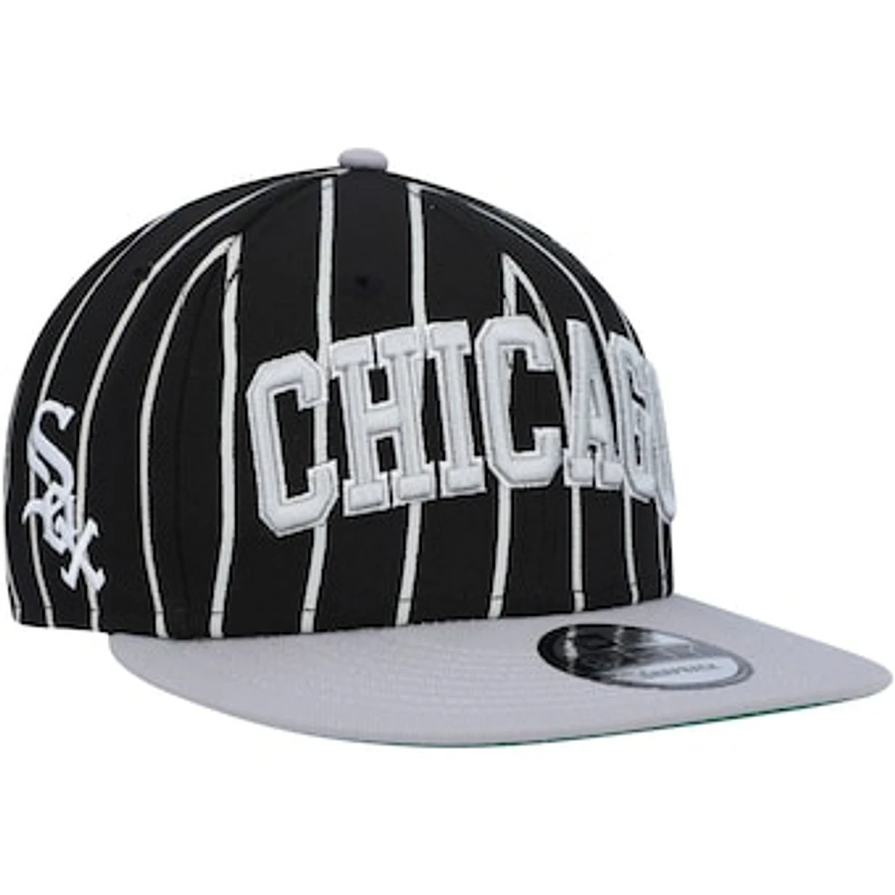 Men's New Era Black/Gray Chicago White Sox City Arch 9FIFTY Snapback Hat