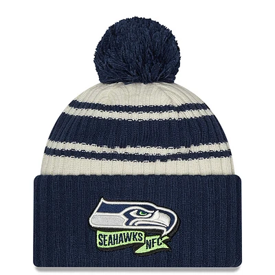 Men's New Era Navy Seattle Seahawks 2022 Sideline