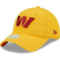 Women's New Era Gold Washington Commanders Core Classic 2.0 9TWENTY Adjustable Hat