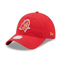 Women's New Era Red Tampa Bay Buccaneers Core Classic 2.0 9TWENTY Adjustable Hat