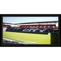 St. Louis City SC Framed 10" x 20" Fan Cave Collage