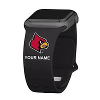 Louisville Cardinals Personalized Silicone Apple Watch Band