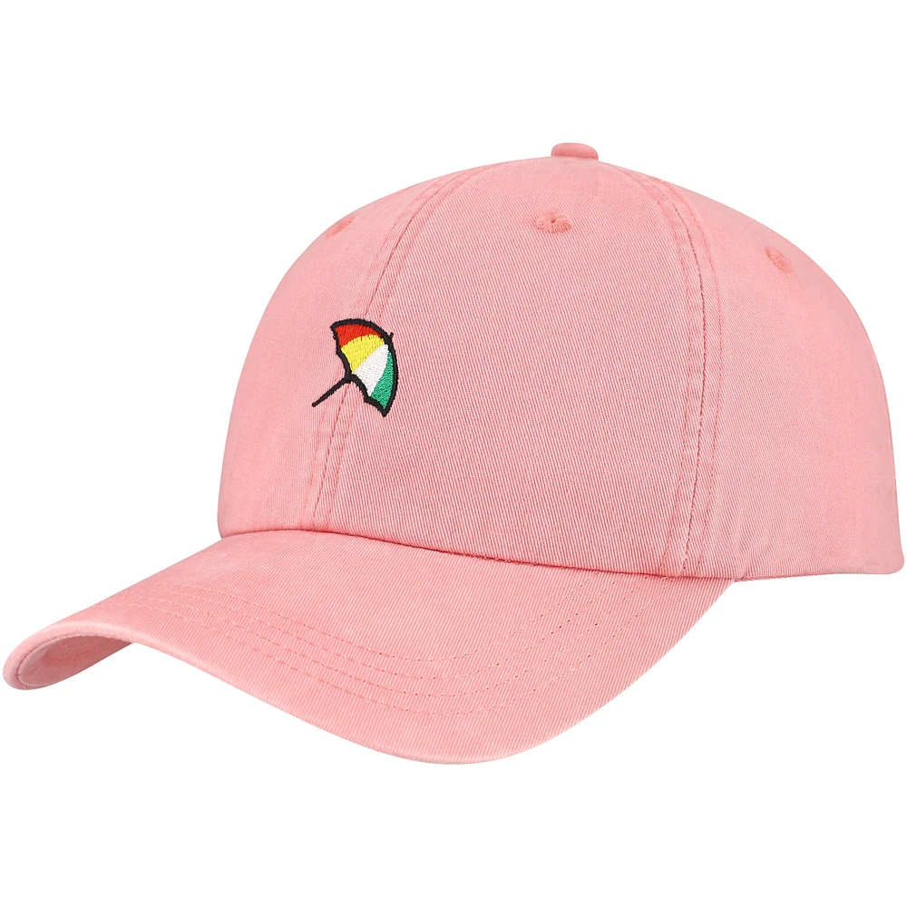 Men's Ahead Light Pink Arnold Palmer Pixel Umbrella Adjustable Hat