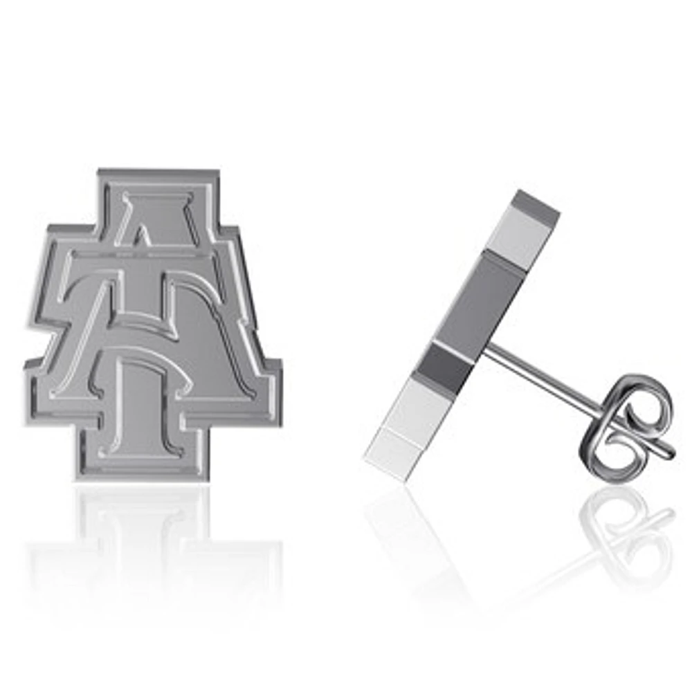 Dayna Designs North Carolina A&T Aggies Team Logo Silver Post Earrings