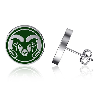 Dayna Designs Colorado State Rams Enamel Post Earrings