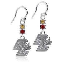 Dayna Designs Boston College Eagles Dangle Crystal Earrings