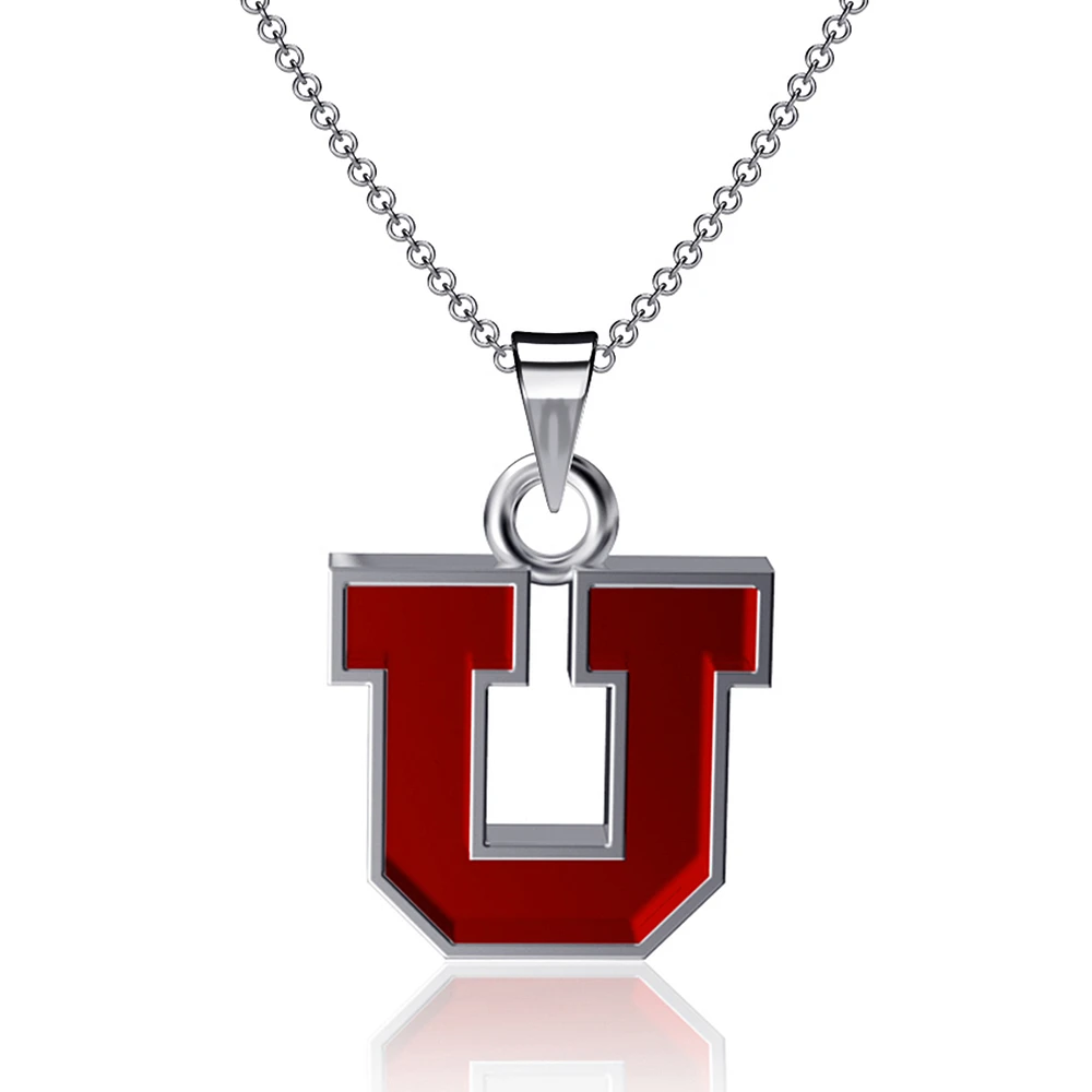 Dayna Designs Utah Utes Enamel Small Pendant Necklace