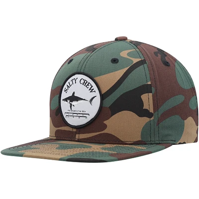 Men's Salty Crew Camo Bruce Snapback Hat